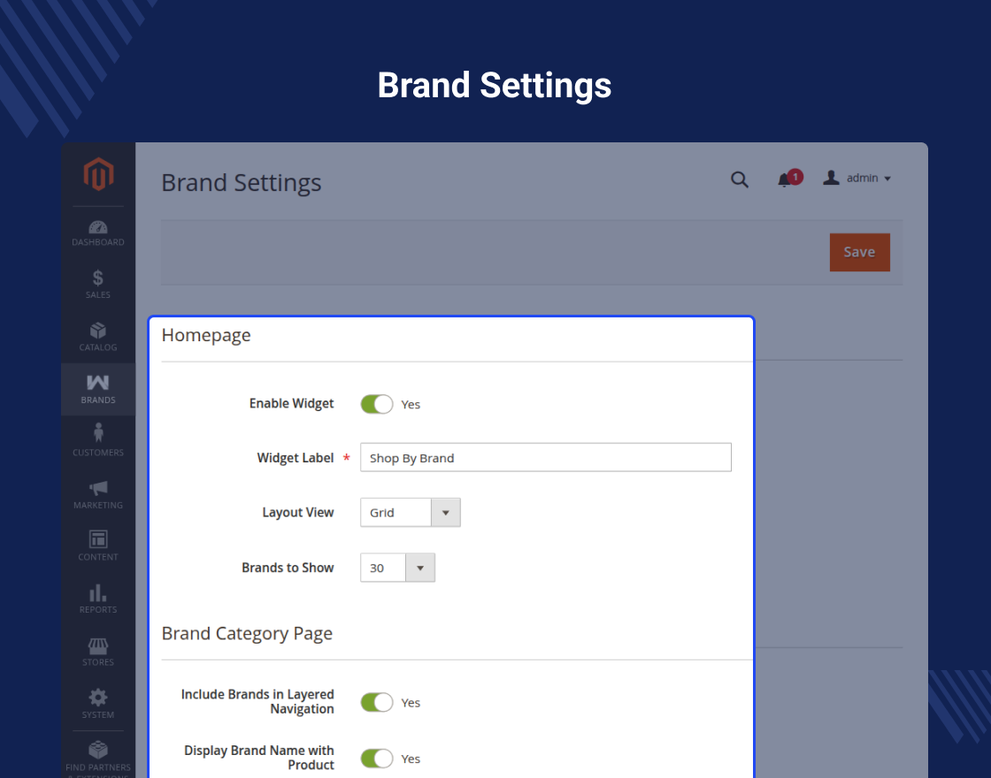 Magento 2 Shop By Brand