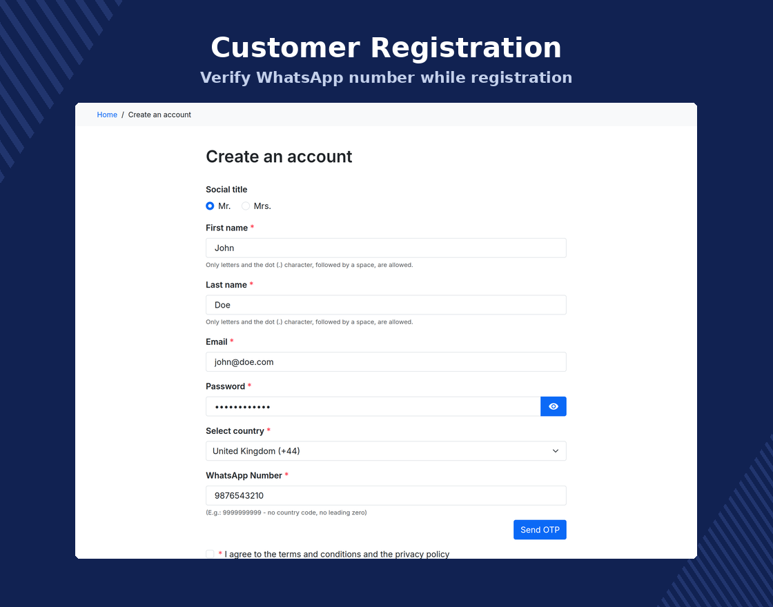 PrestaShop WhatsApp Business Order Notifications | Sales Campaign
