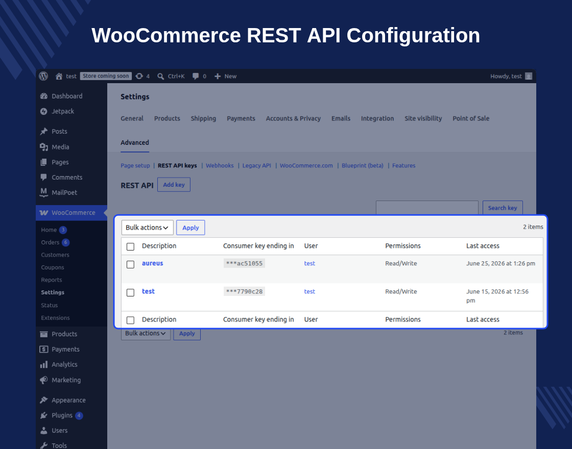AureusERP WooCommerce Connector