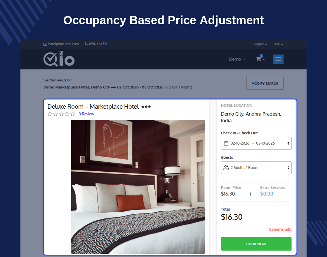 QloApps Marketplace Occupancy Based Pricing