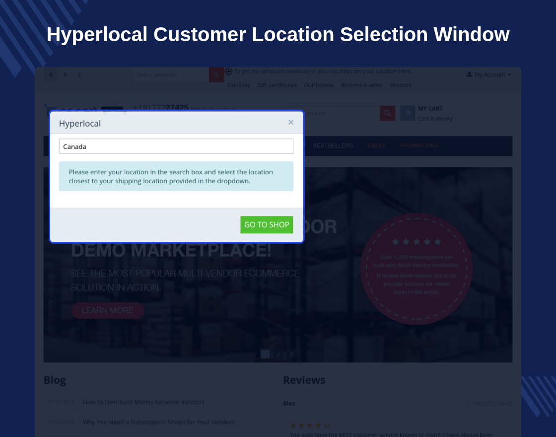 CS-Cart Hyperlocal System