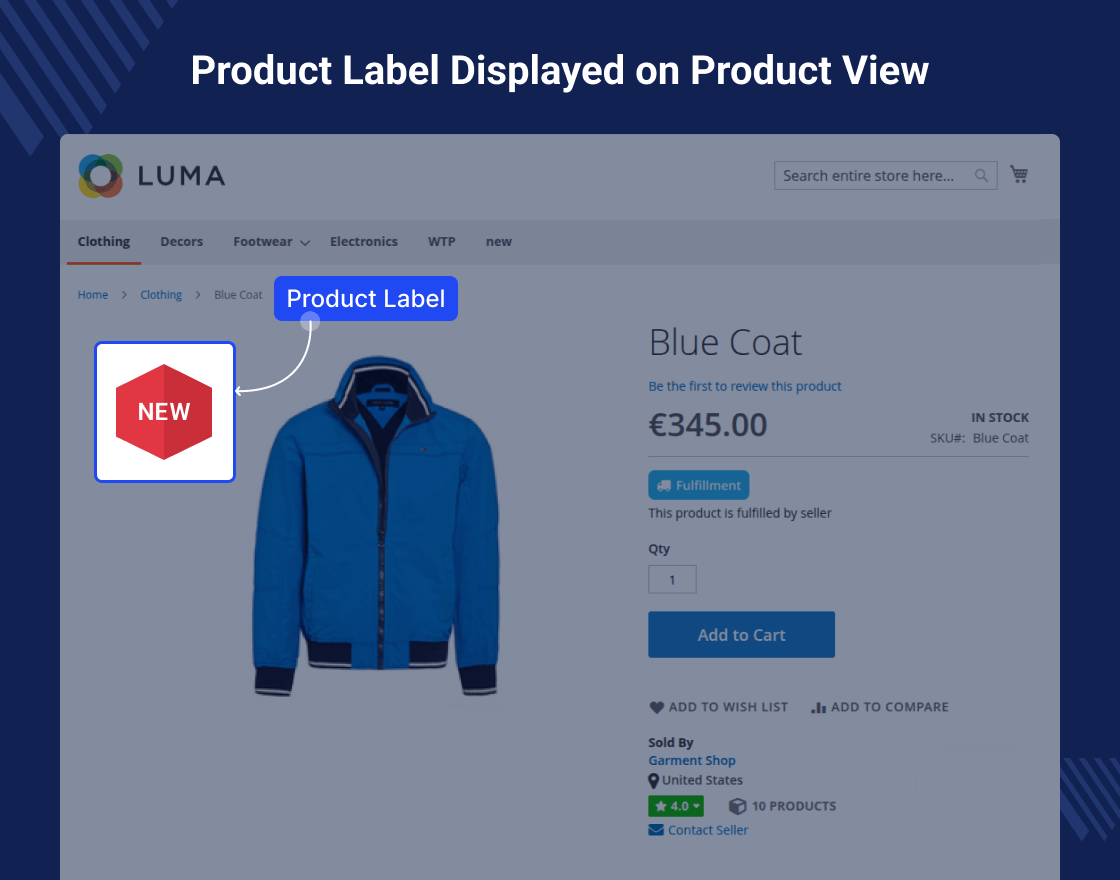 Magento 2 Marketplace Product Labels 