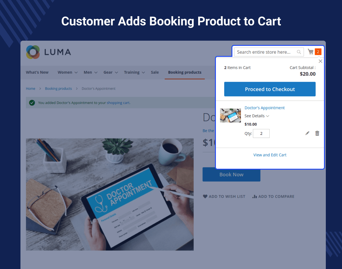 Magento 2 Booking And Reservation Extension