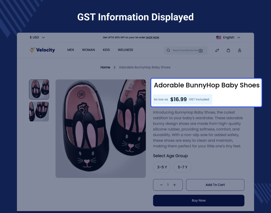 Laravel eCommerce GST Extension
