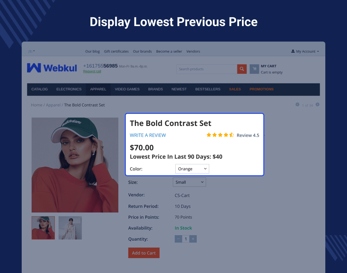 CS-Cart EU Price Indication Directive