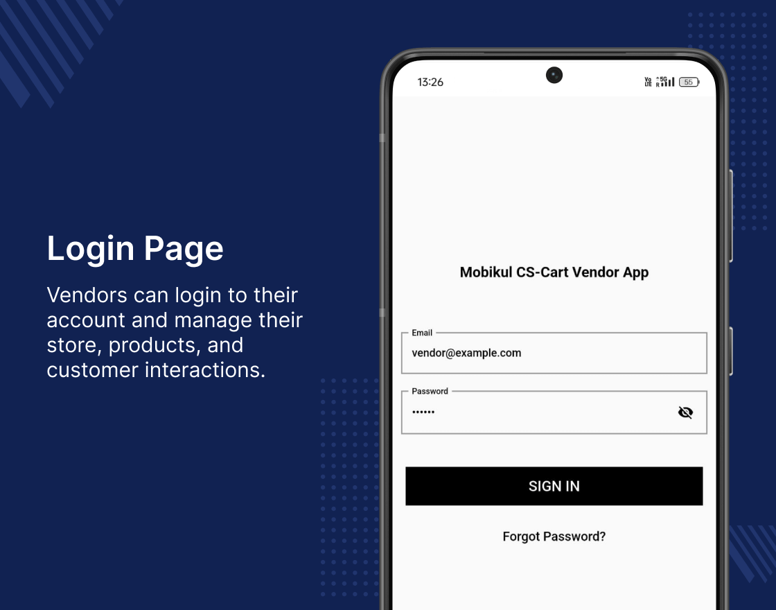 CS-Cart Vendor App