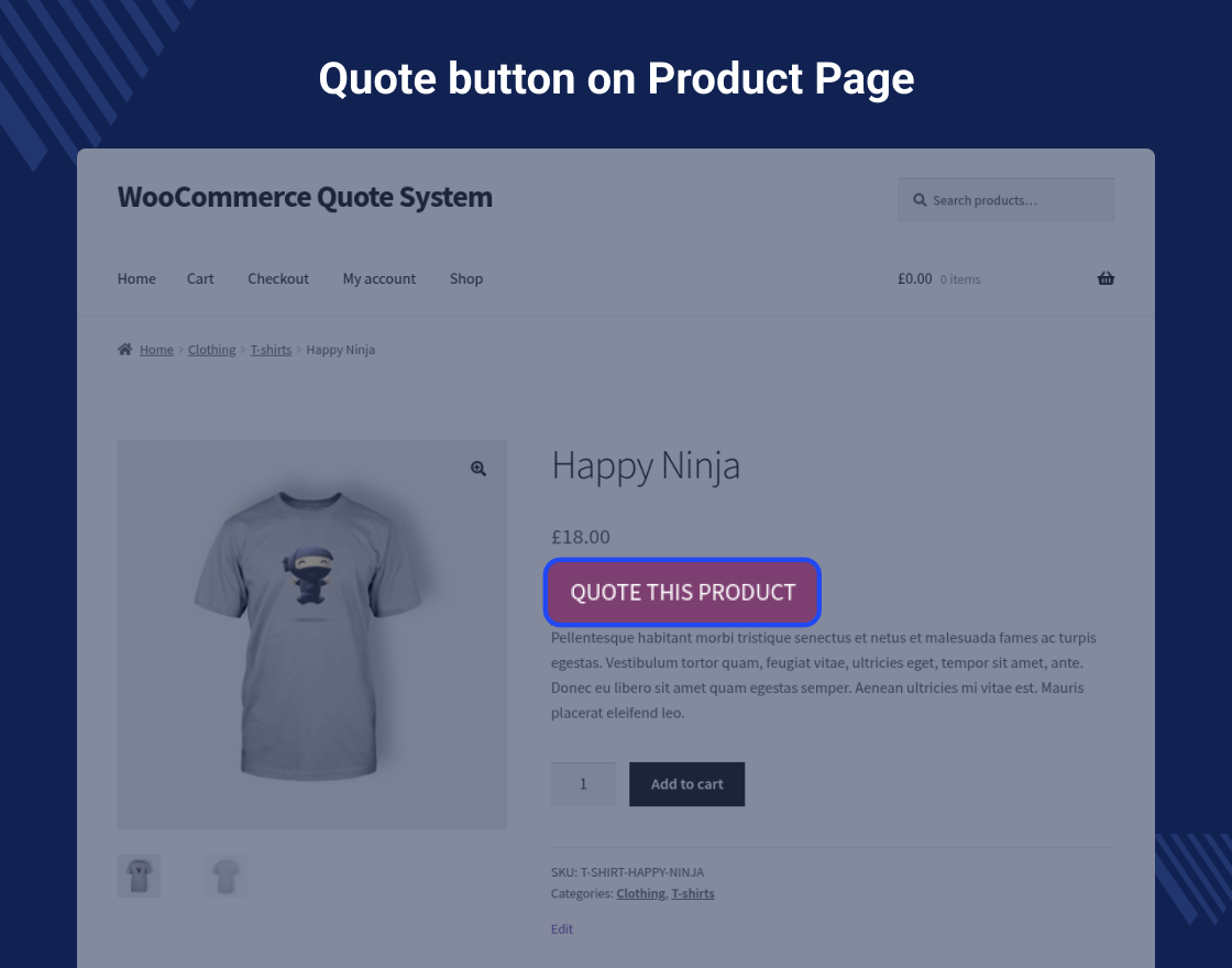 Quote System for WooCommerce