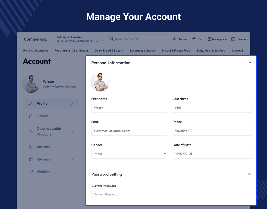 Bagisto Marketplace Quick Commerce