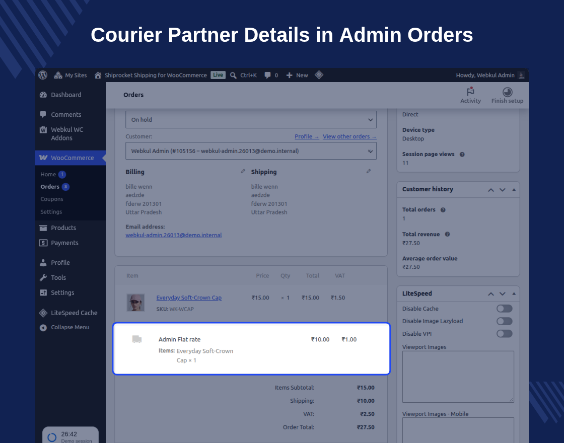 WooCommerce Shiprocket Shipping