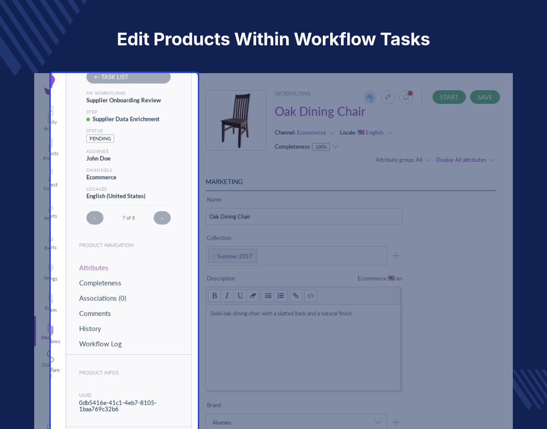 Akeneo Workflow Bundle