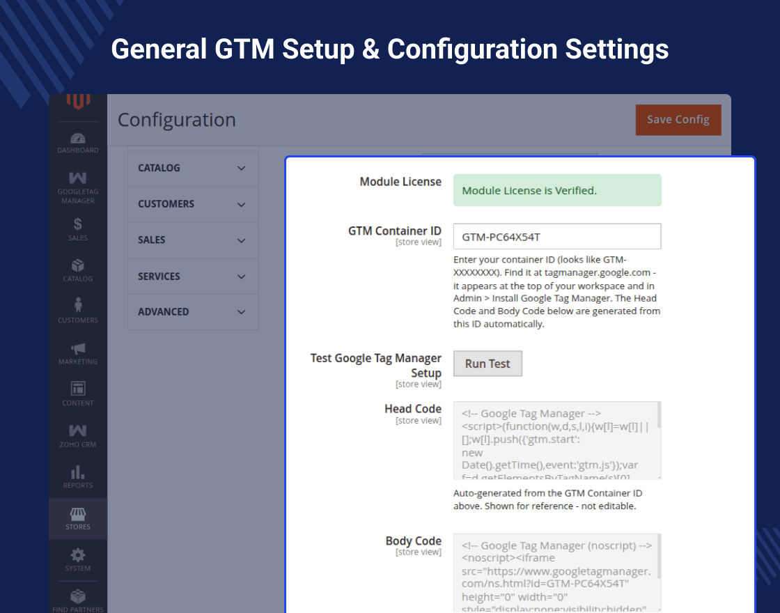 Magento 2 GTM Extension