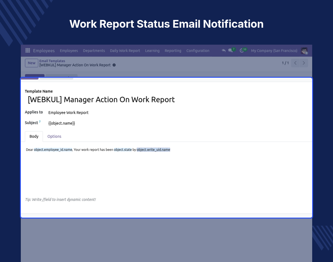 Odoo Employee Overtime Based On Work Reports