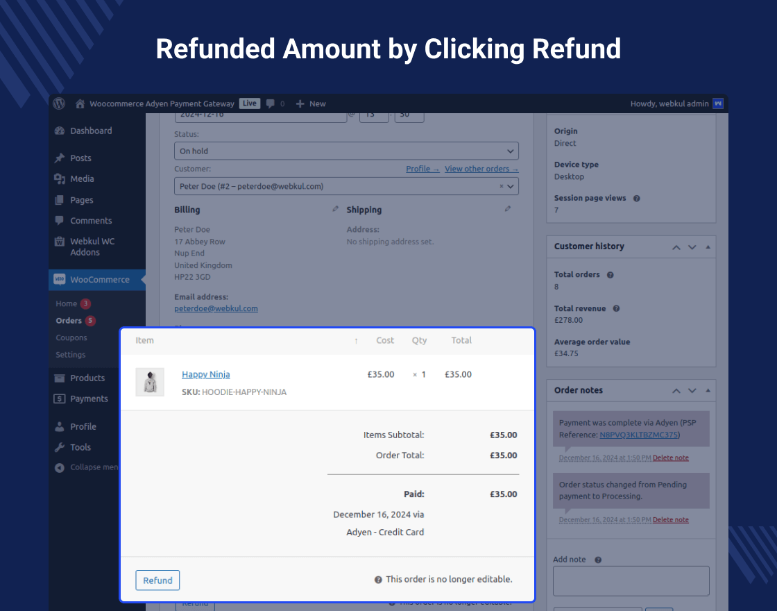 WooCommerce Adyen Payment Gateway