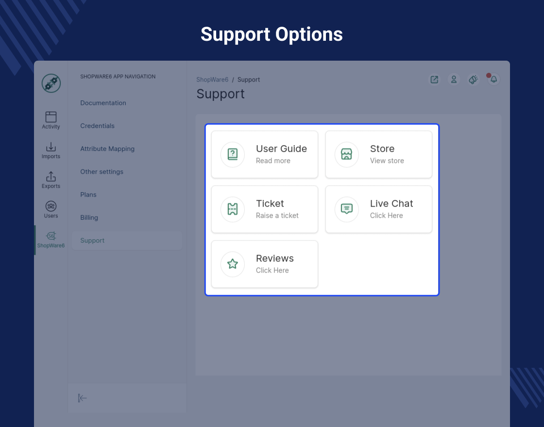 Akeneo Shopware 6 App