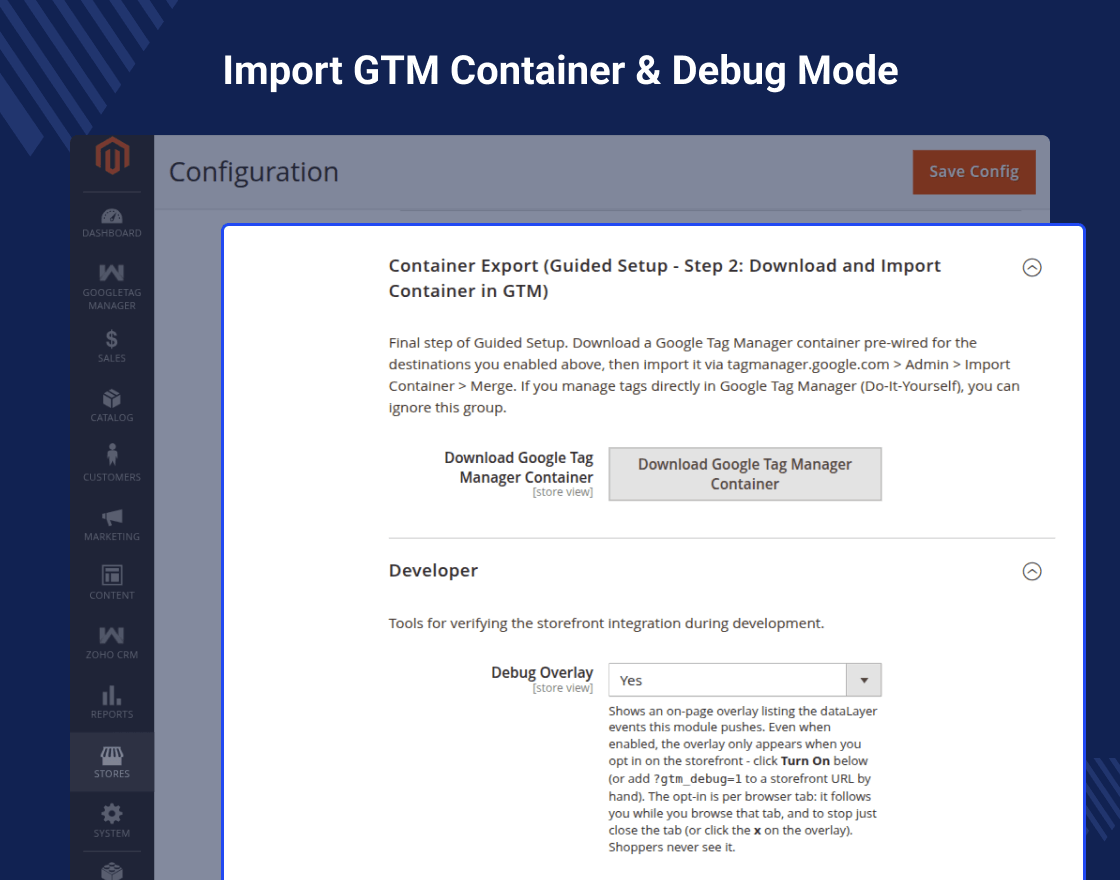 Magento 2 GTM Extension