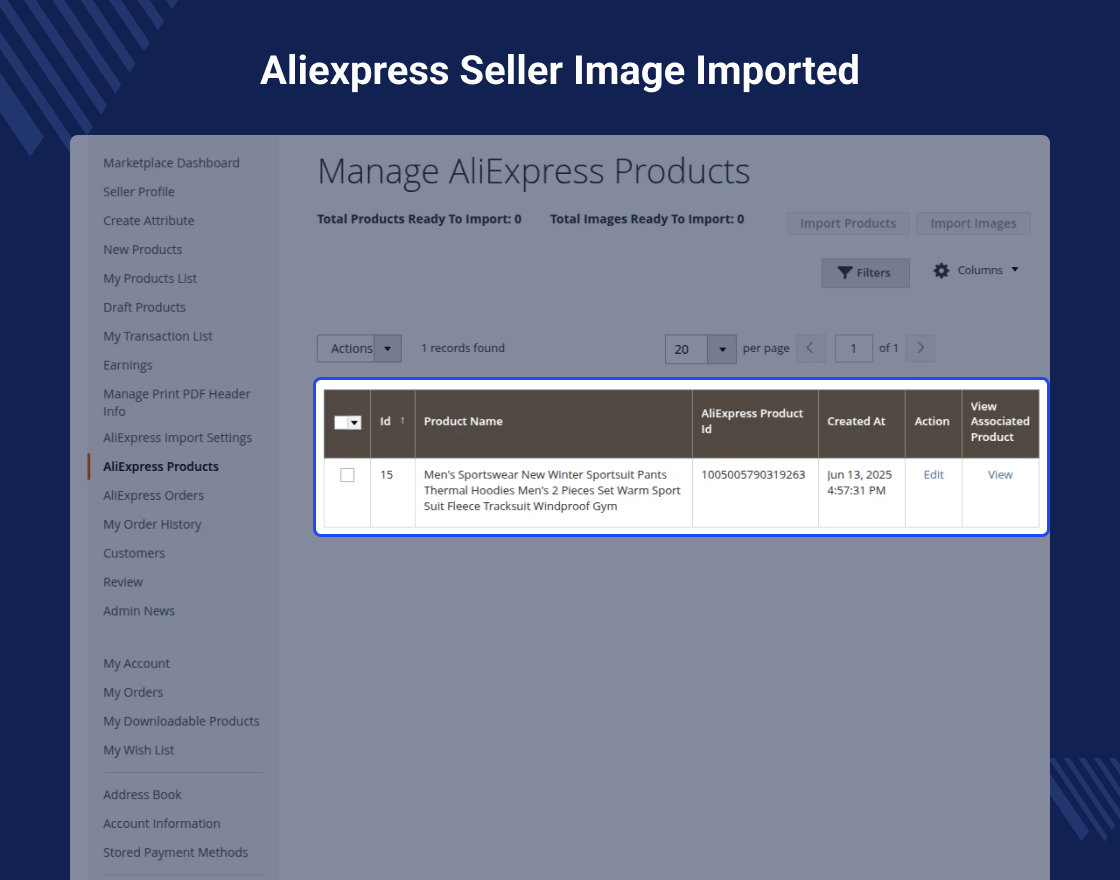 Multi Vendor AliExpress Importer for Magento 2
