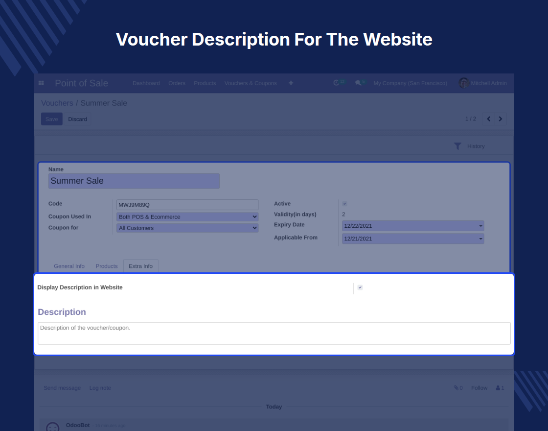 Odoo POS Coupons And Vouchers
