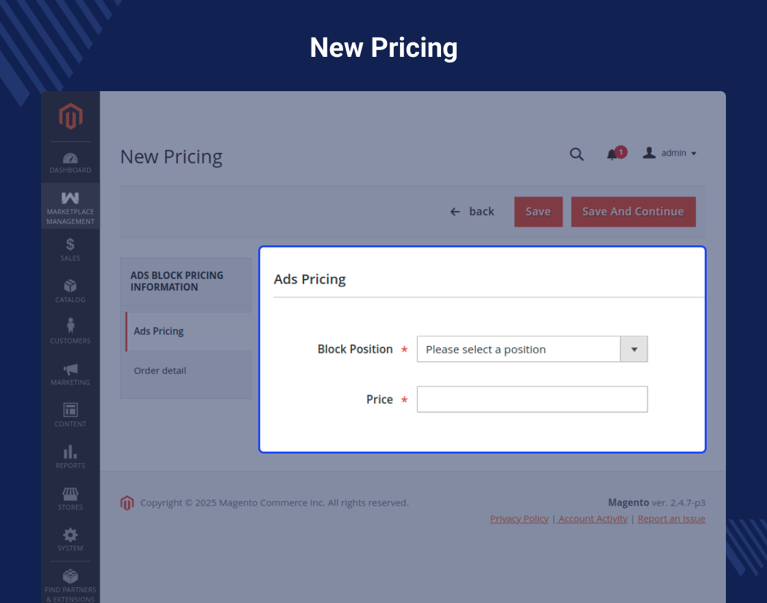 Marketplace Advertisement Manager for Magento 2