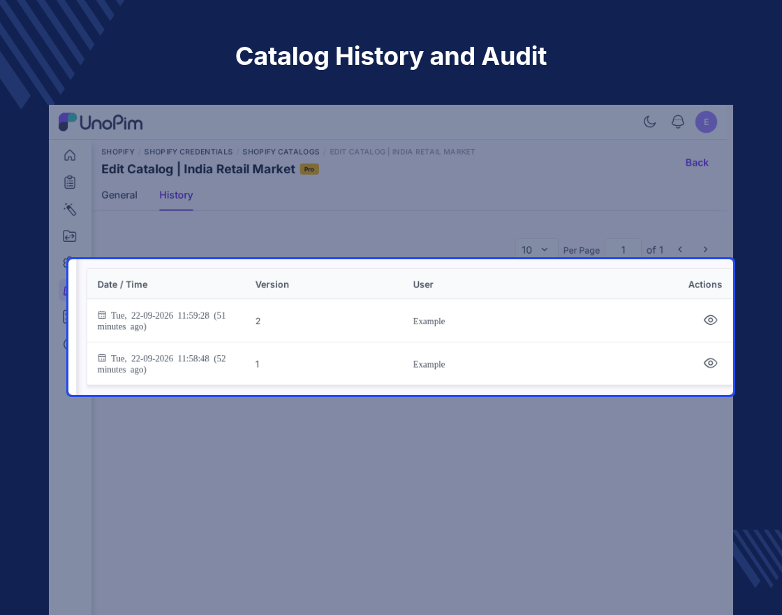 UnoPim Shopify Connector Pro