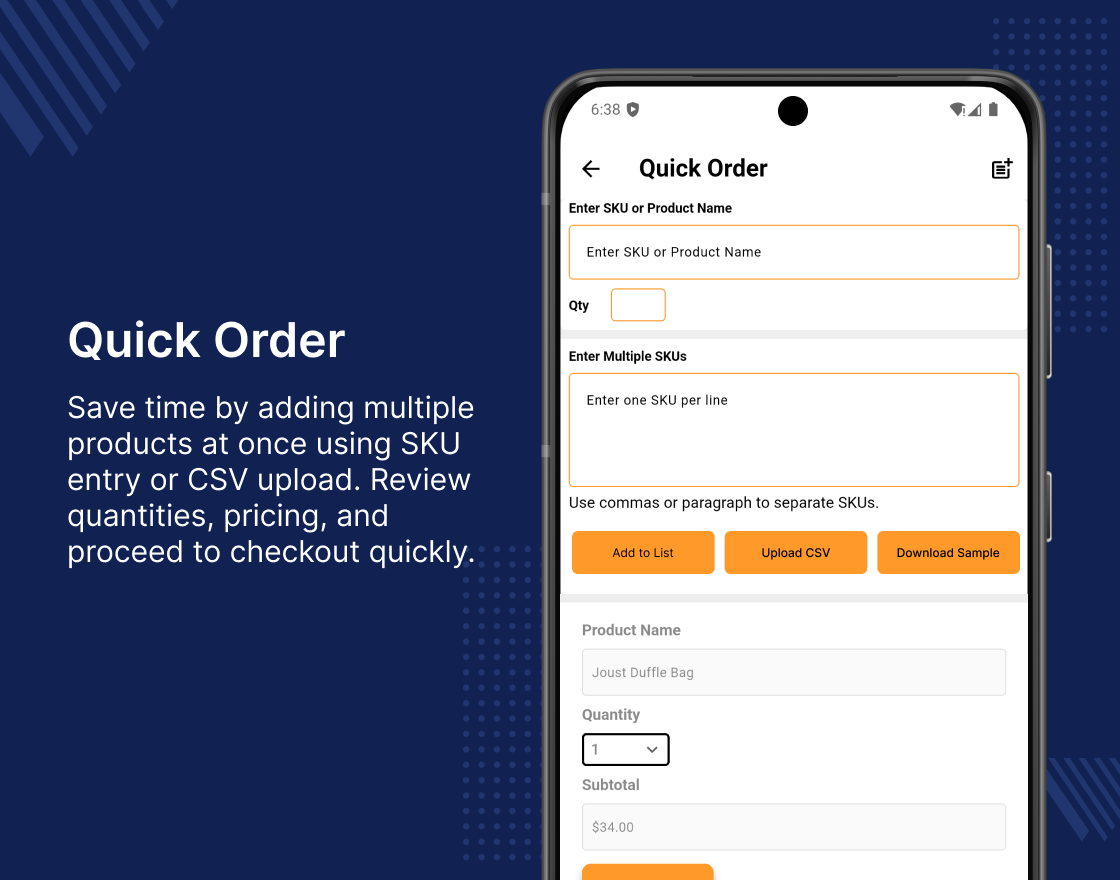 Mobile App Builder for Adobe Commerce B2B