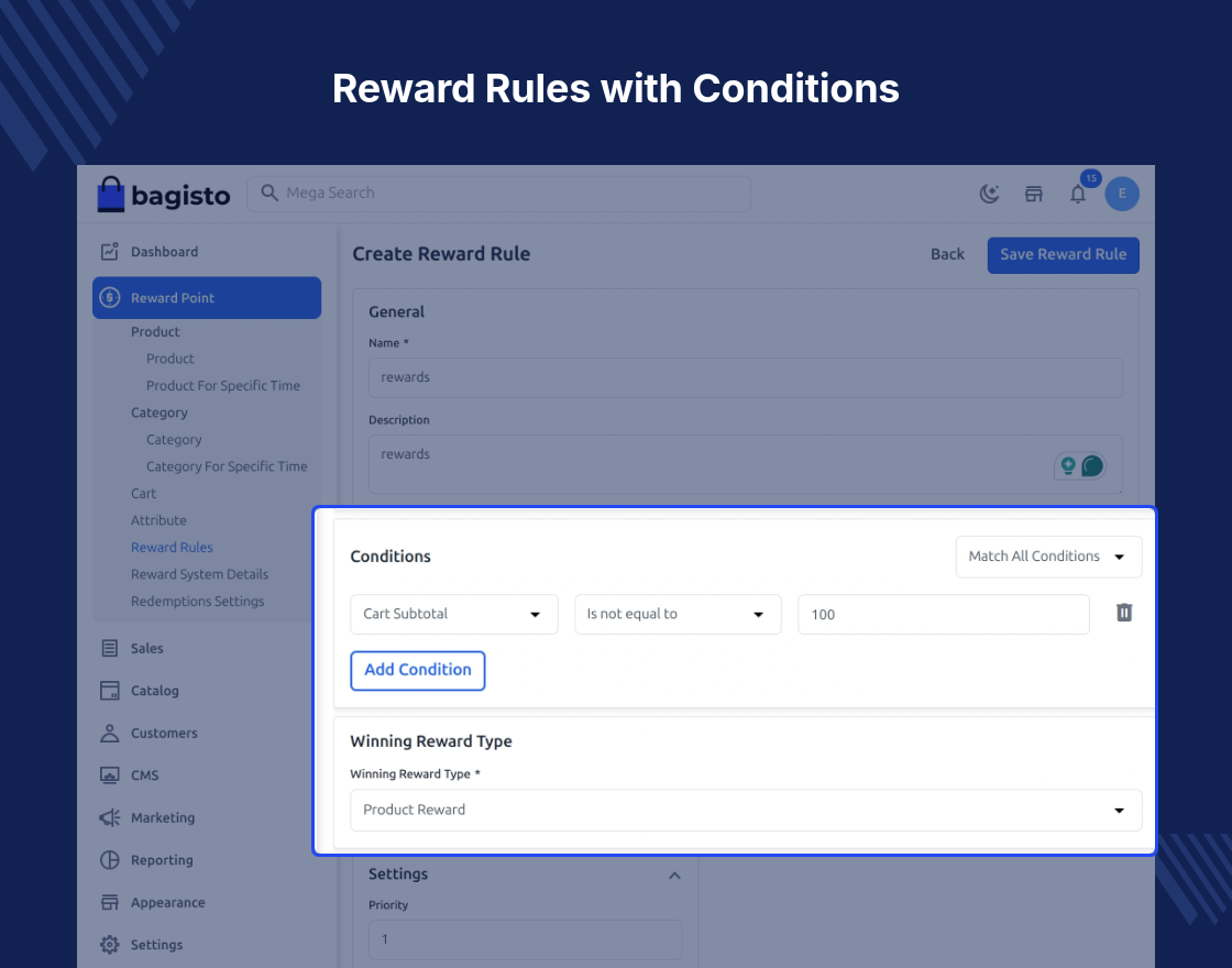 Laravel eCommerce Reward Points