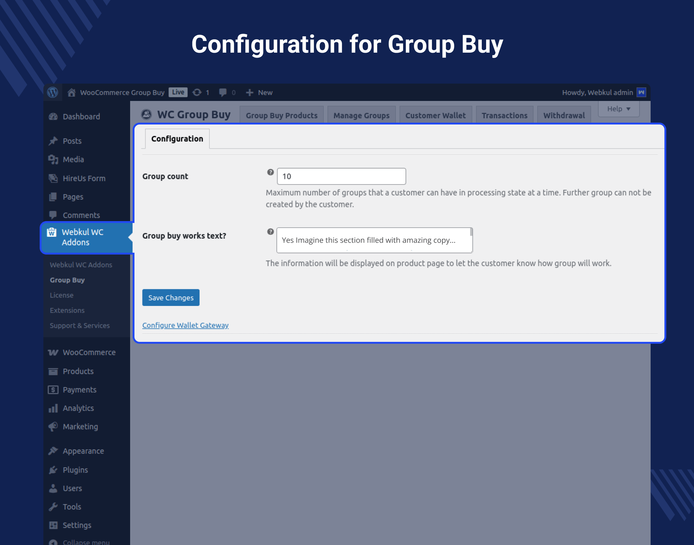 Group Buy for WooCommerce