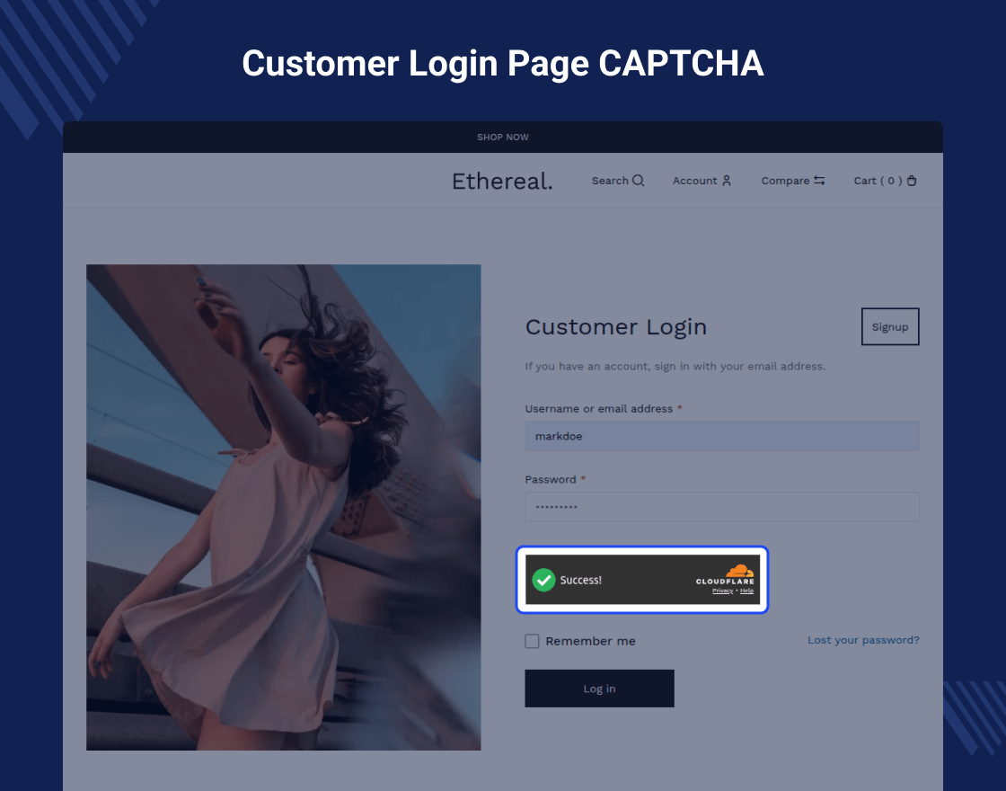 WooCommerce Turnstile CAPTCHA 