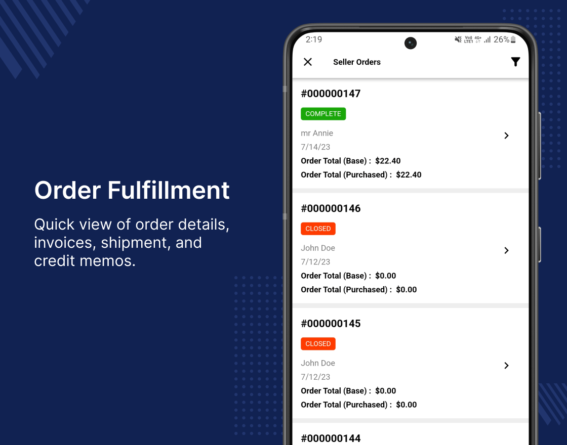 Magento 2 Multi Vendor Mobile App
