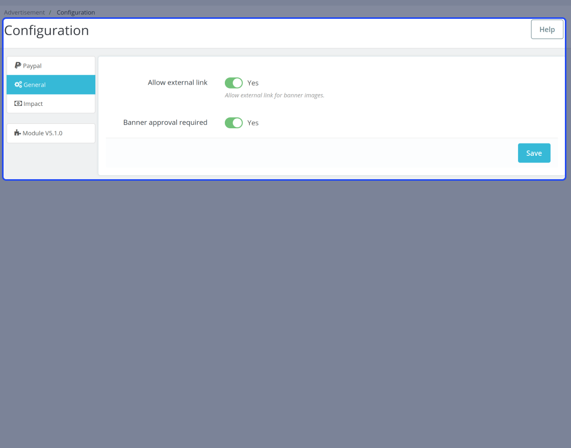 Prestashop Advertisement Addon