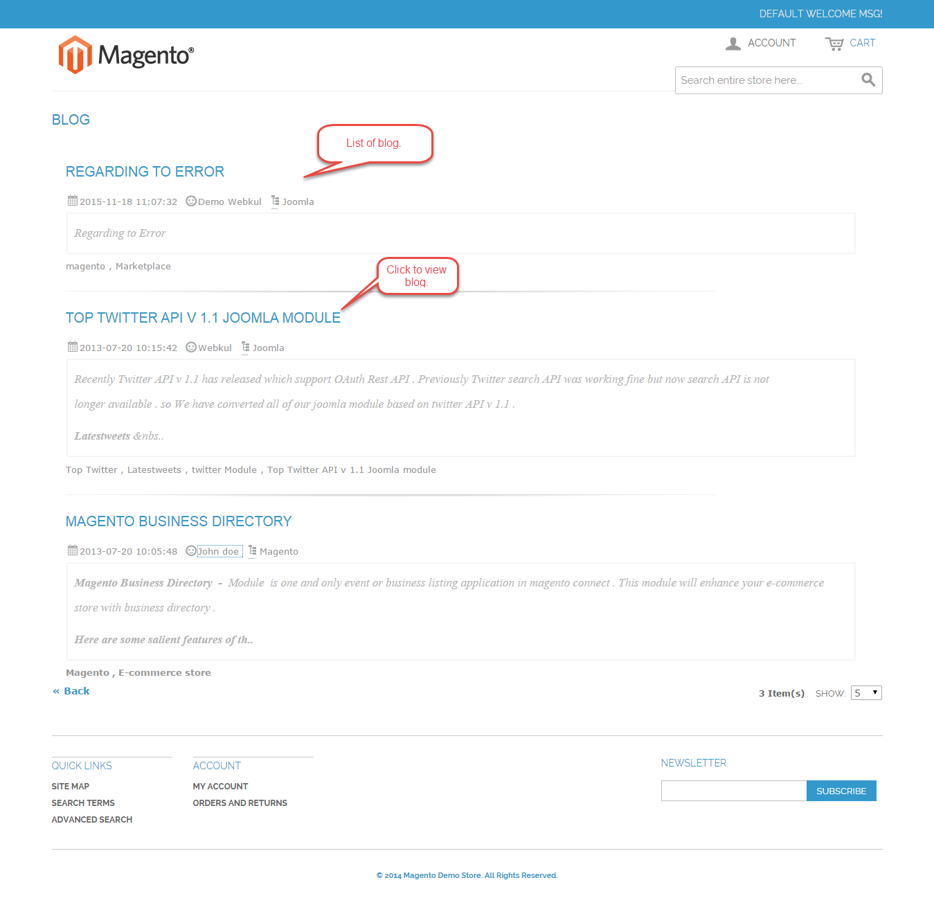 Blog Manager For Magento (OpenMage)