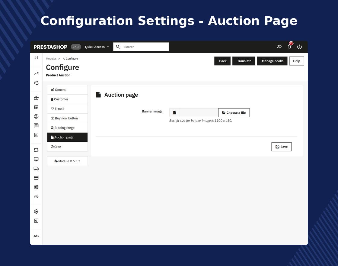PrestaShop Product Auction 