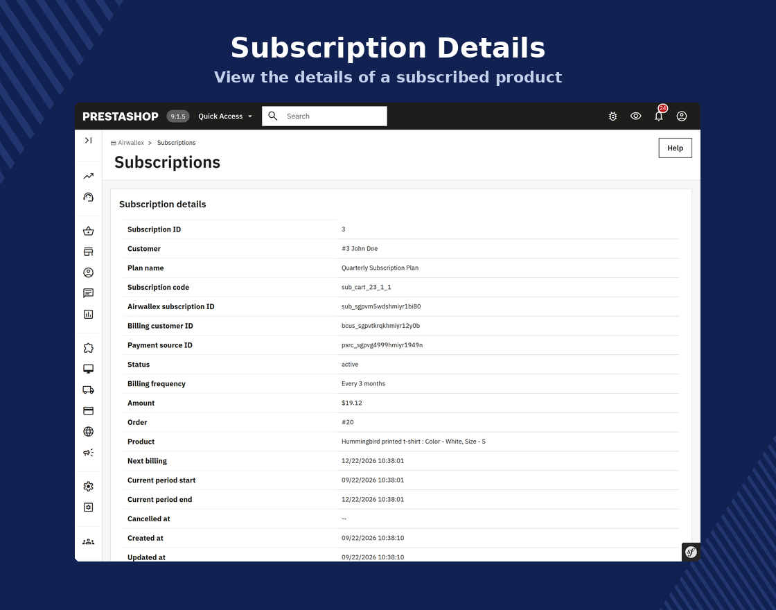 PrestaShop Airwallex Payment Gateway