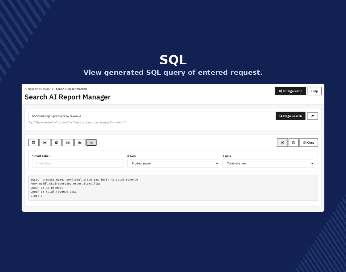 PrestaShop AI Reporting