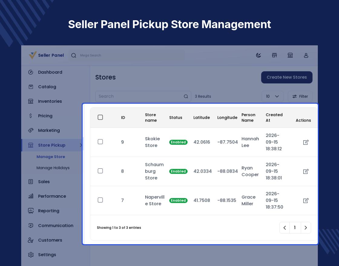 Bagisto Marketplace Store Locator