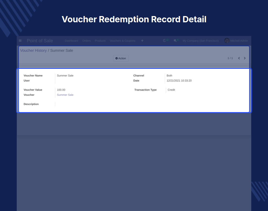 Odoo POS Coupons And Vouchers