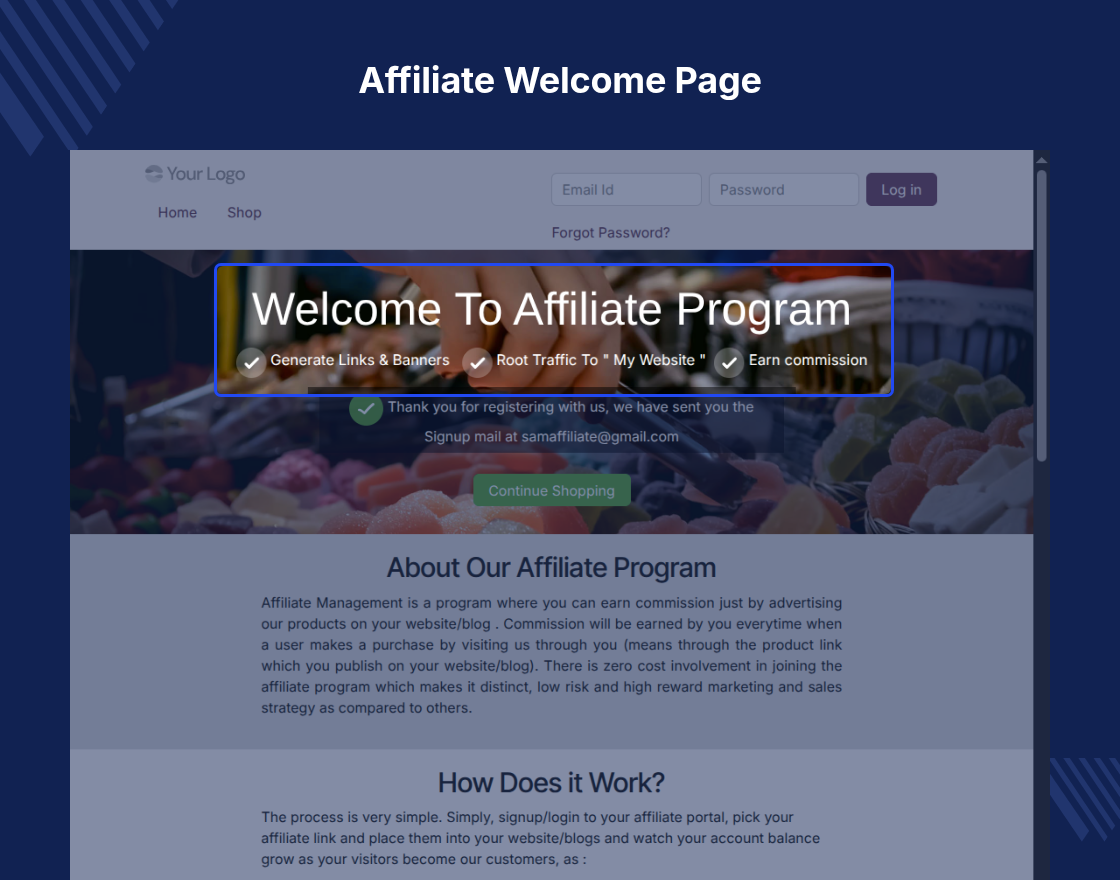 Odoo Affiliate Management