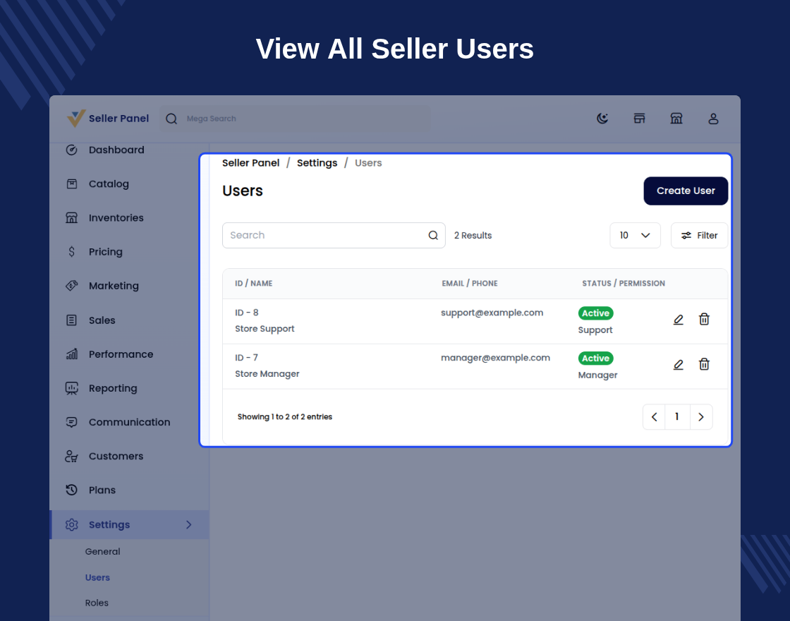 Laravel Multi Vendor Marketplace