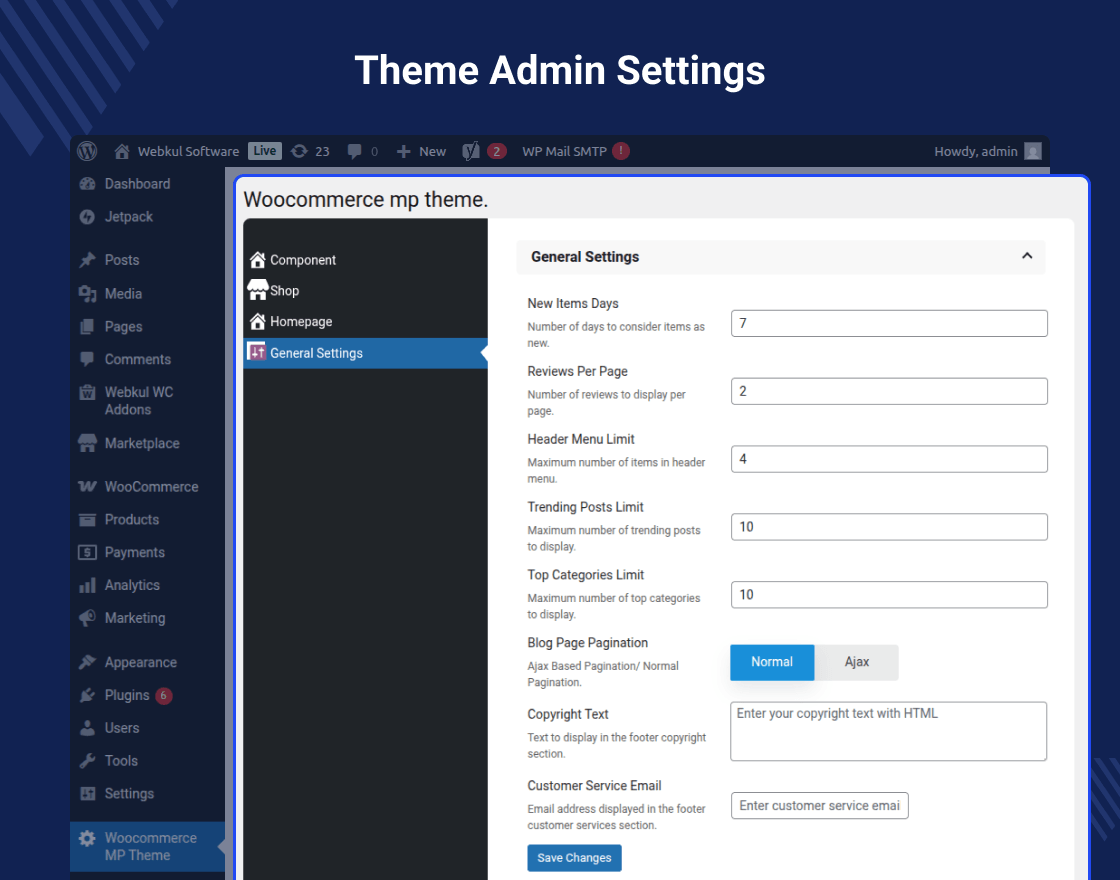 WooCommerce Marketplace Theme