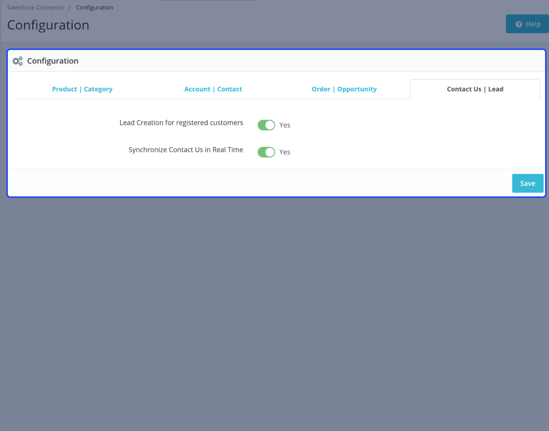 PrestaShop Salesforce Connector