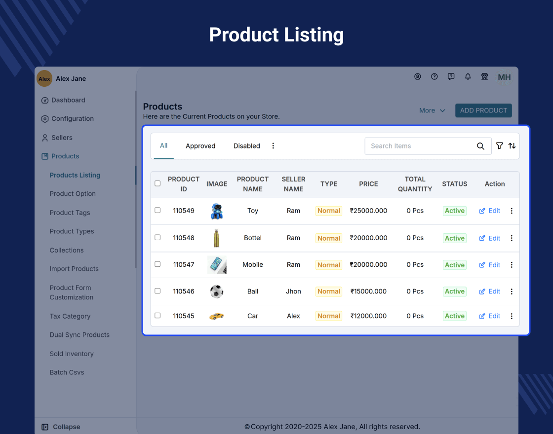 Multi Vendor Marketplace for Shopify 