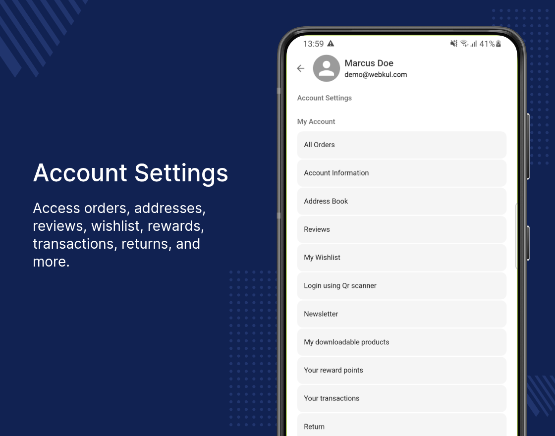 Opencart Mobile App Builder 