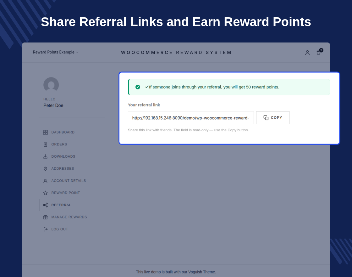 WooCommerce Reward System