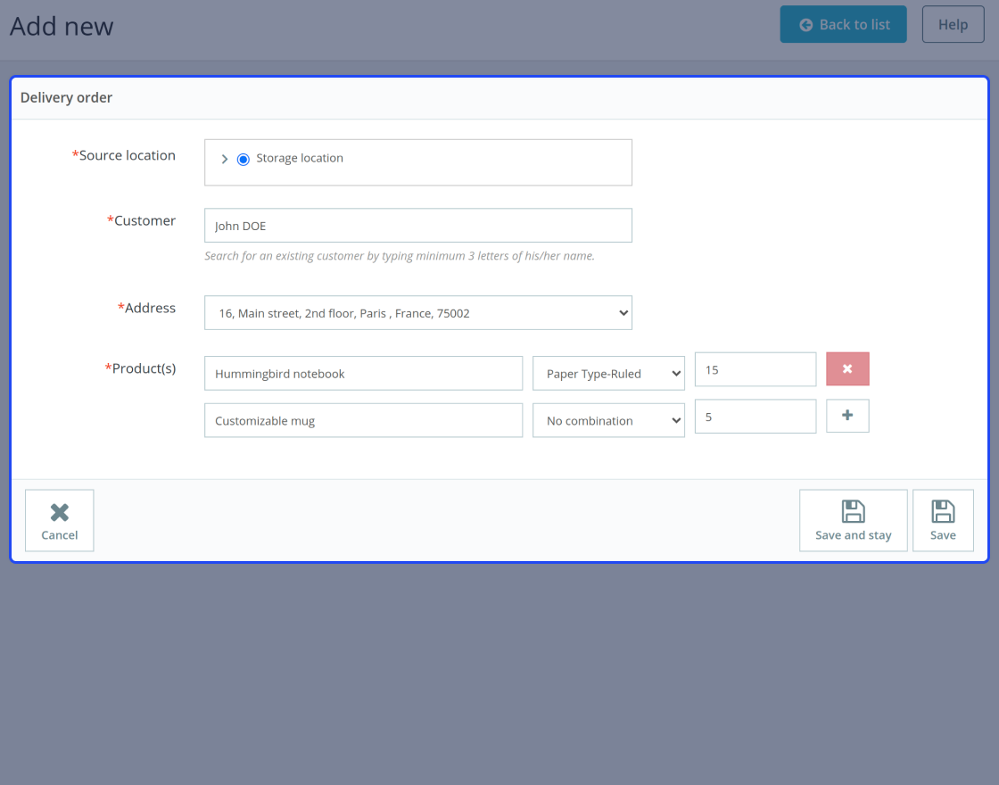 PrestaShop Multi-Warehouse Advanced Stock Management