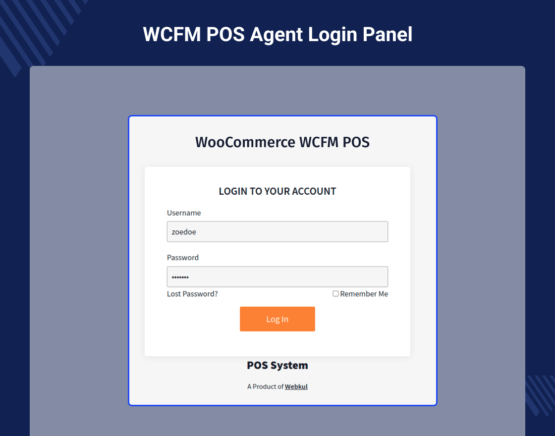 WooCommerce WCFM Marketplace Point of Sale