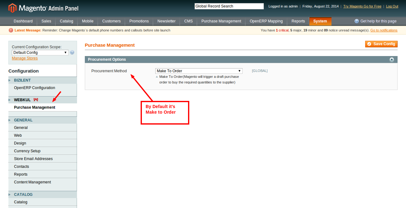 Purchase Management For Magento (OpenMage)