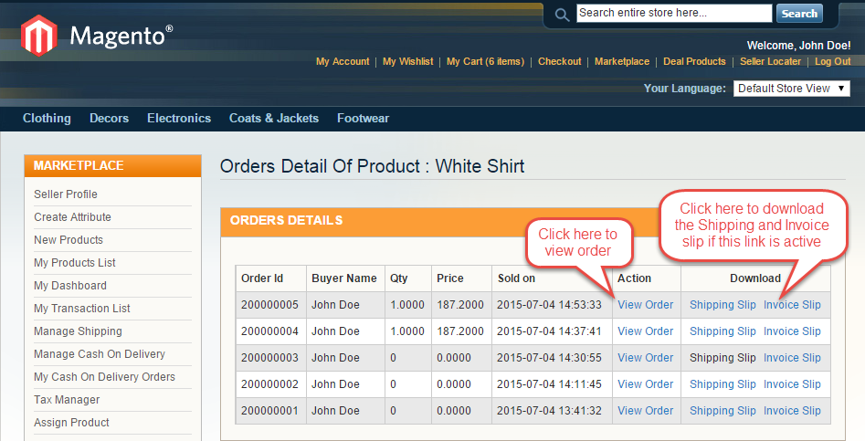 Magento (OpenMage) Marketplace Per Country Per Product Shipping