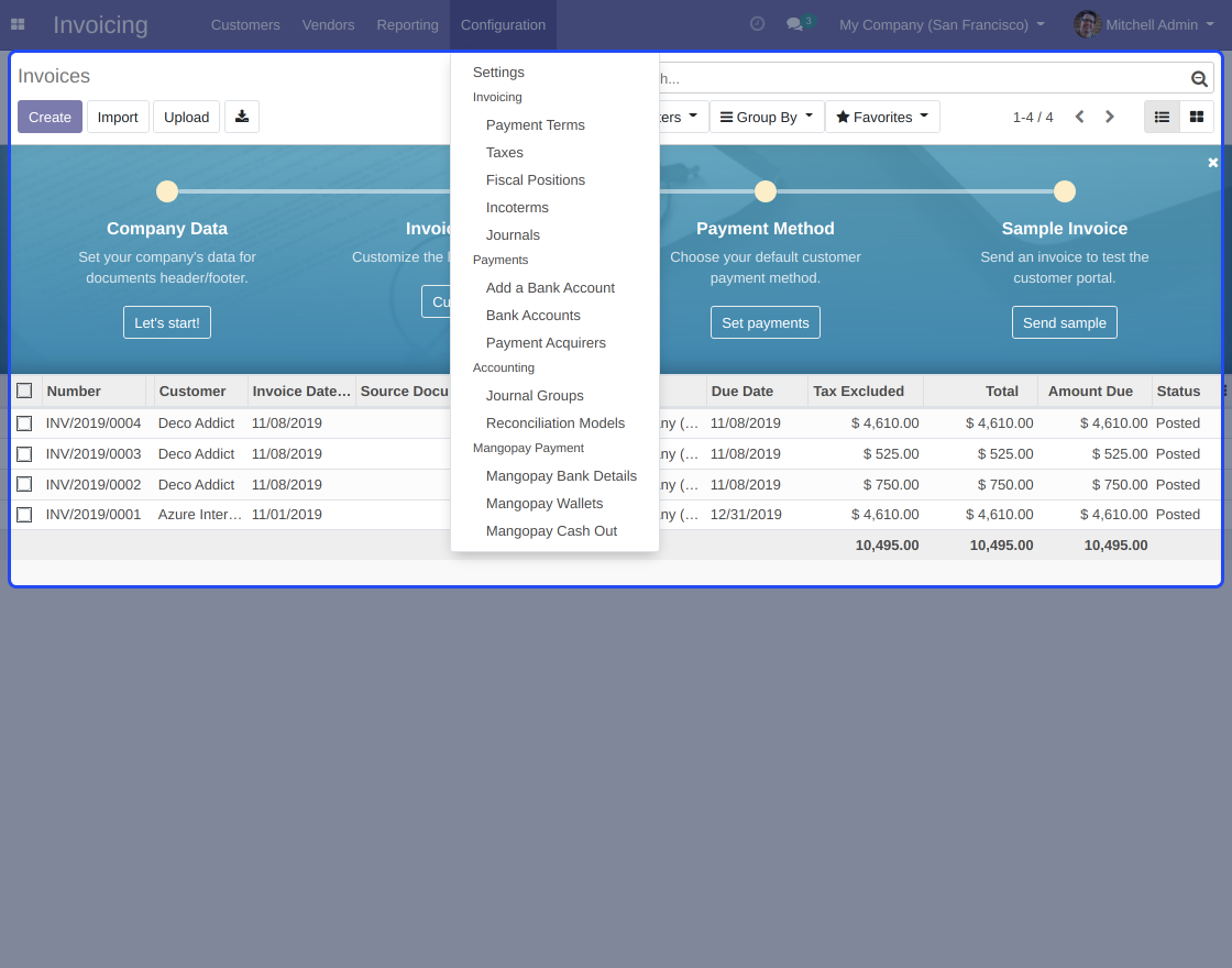 Odoo Marketplace Mangopay Connect