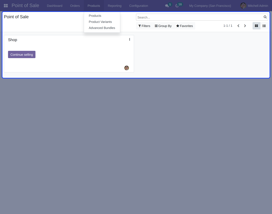 Odoo POS Advanced Bundle Product