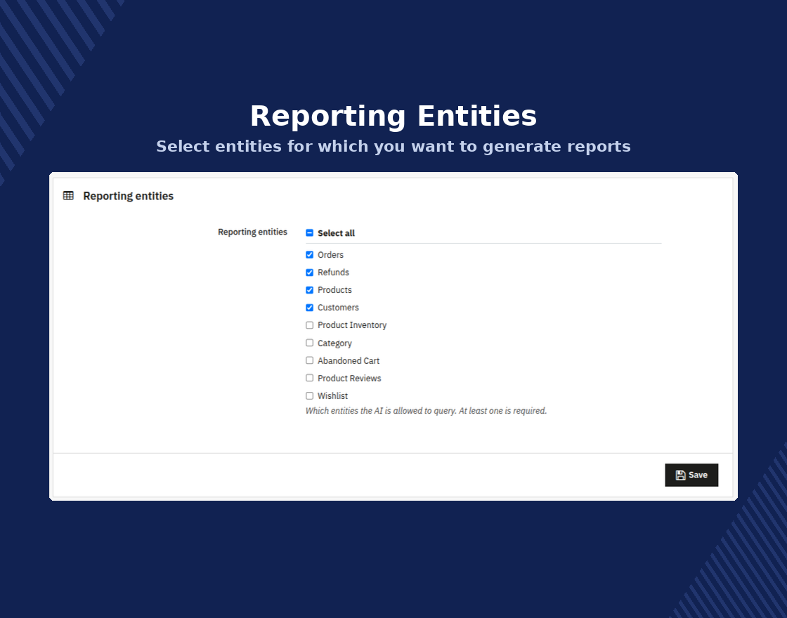 PrestaShop AI Reporting