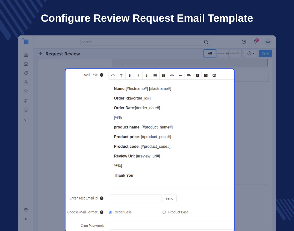 CS-Cart Product Review Request